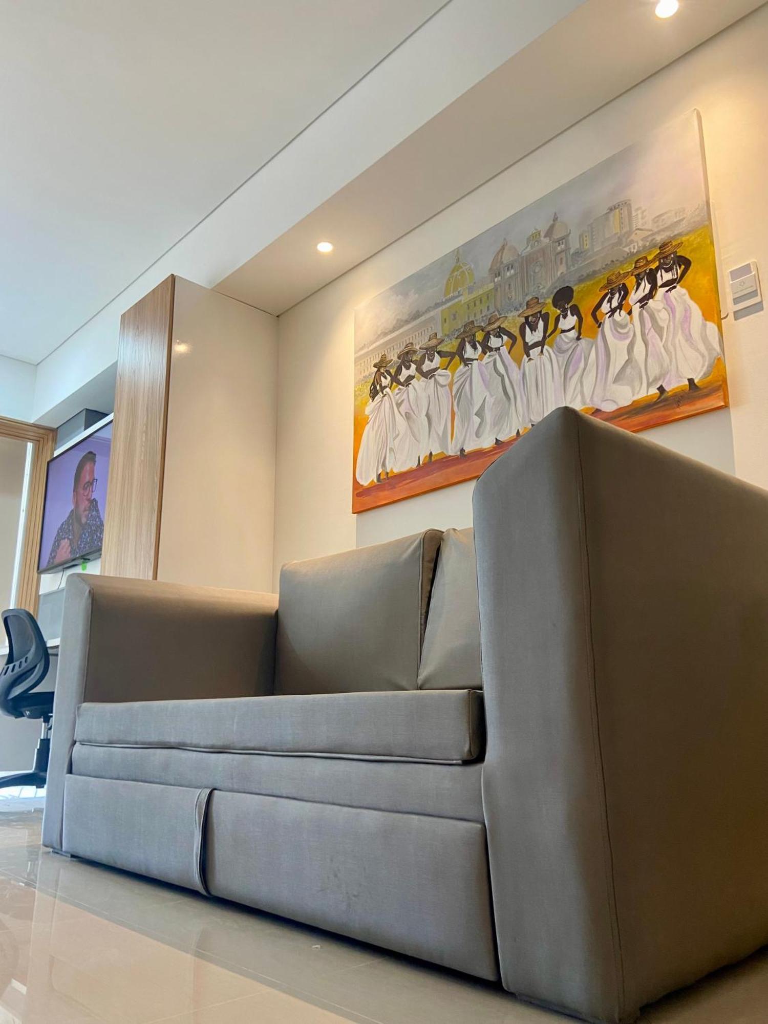 De Lujo Frente Al Mar-piscina & Jacuzzi En Edificio & Exclusive Resort- Aeropuerto A 5min Caminando Apartment *